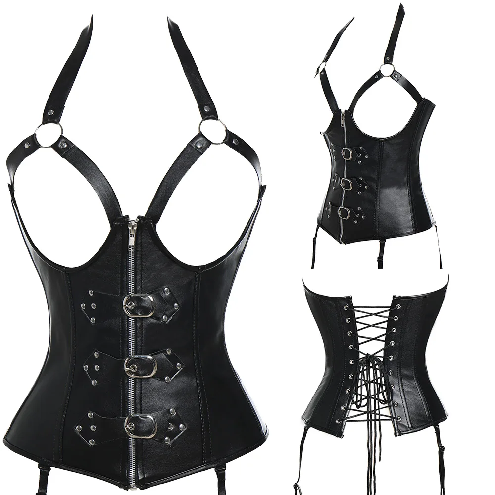 Buckle Front Bustier Corset - Image 7