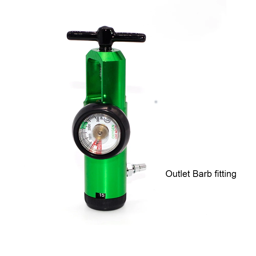 Medical CGA870 Brass Oxygen Pressure Regulator For Oxygen Cylinder 0-15L/min - Image 4