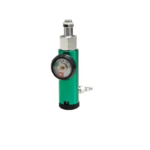 European DIN477#6(W21.8 x1/14) oxygen regulator Medical Oxygen cylinder  flow regulator, O2 cylinder oxygen regulator  0-4LPM