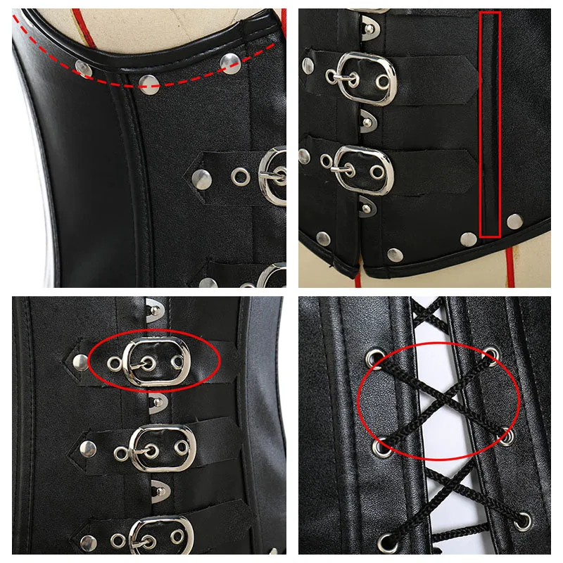 Buckle Front Bustier Corset - Image 6
