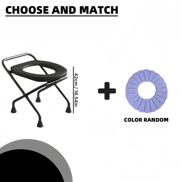 Folding O Toilet