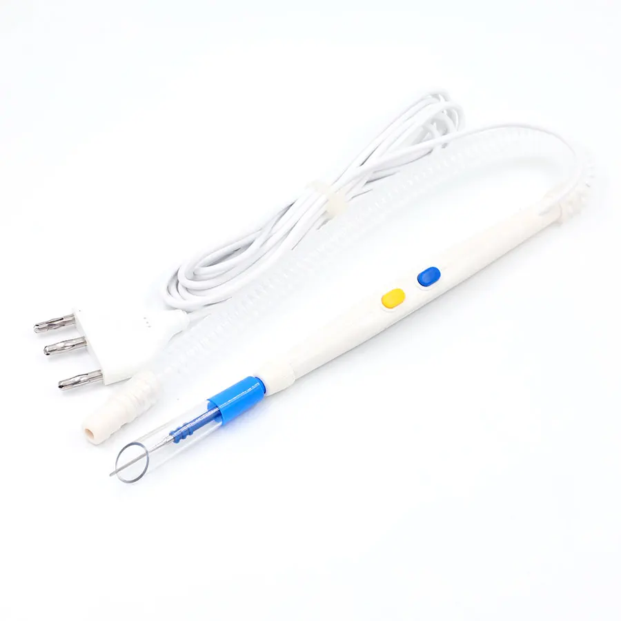 Disposable Suction Machine ESU Surgical Cautery Diathermy Instruments Button Control Electrosurgical Pencil - الصورة 3
