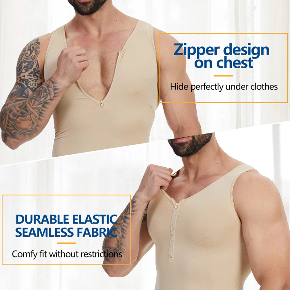 Men's Sculpting Bodysuit - Image 5