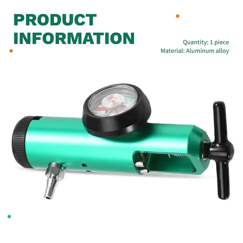 Pediatric Oxygen Regulator 0-4 LPM For Cylinder Tank CGA 870 Oxygen Regulator-VVNB - الصورة 6