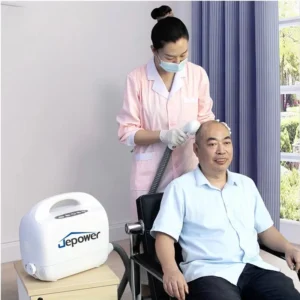 Mobile Smart Bath Machine for Elderly Care Portable Bed Shower and Hygiene Assistance Device for Disabled Patients