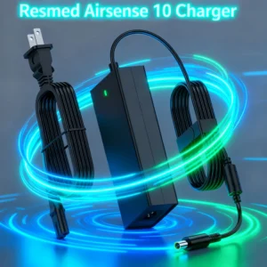 90W AC Adapter for ResMed AirSense 10 – Replacement Power Supply 370001 for AirCurve 10 S VAuto ASV Elite AutoSet, CPAP Machine