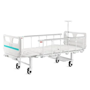 V2w5c High Quality 2 Cranks Multifunction Manual Hospital Bed Manufacturers