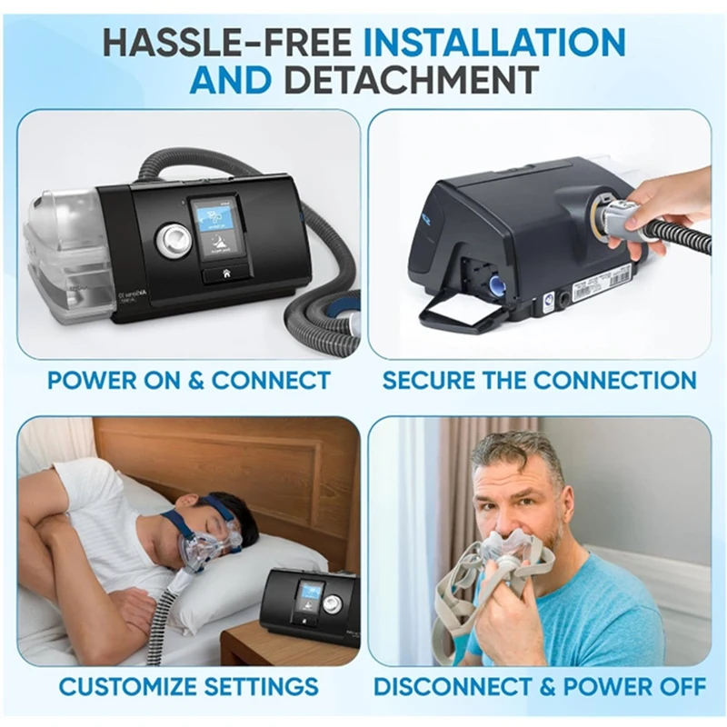 AirSense 10 - Climate-Line Air Heated Tubing- for AirSense 10 and Aircurve Devices - الصورة 4