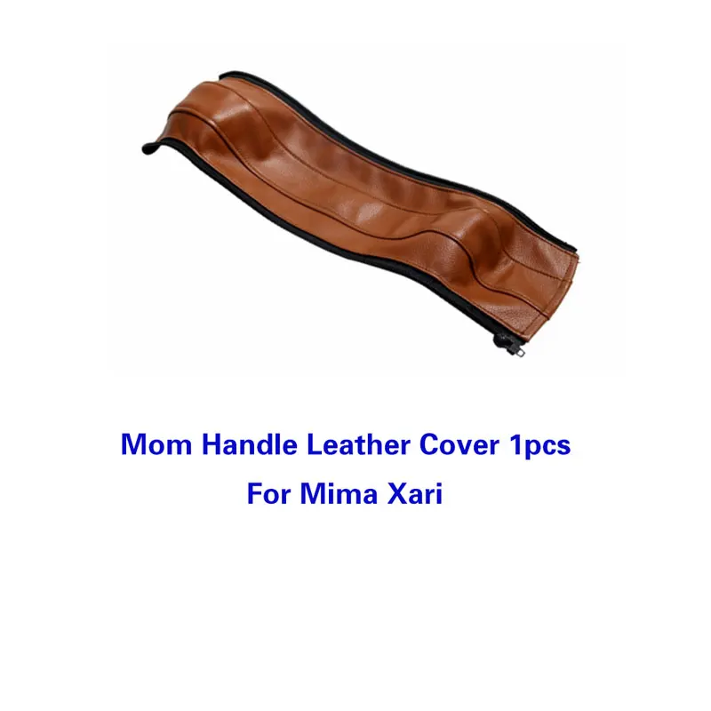 Baby Stroller PU Leather Handle Covers For Mima Xari Pram Bar Sleeve Case Protective Armrest Cover Stroller Accessories - الصورة 19