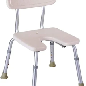 Shower Stool Shower Stool Bath Seat Aluminum Alloy Bath Seat,Height Adjustable Bath Bathroom Seat Stool,Bathing Aid Detachable B