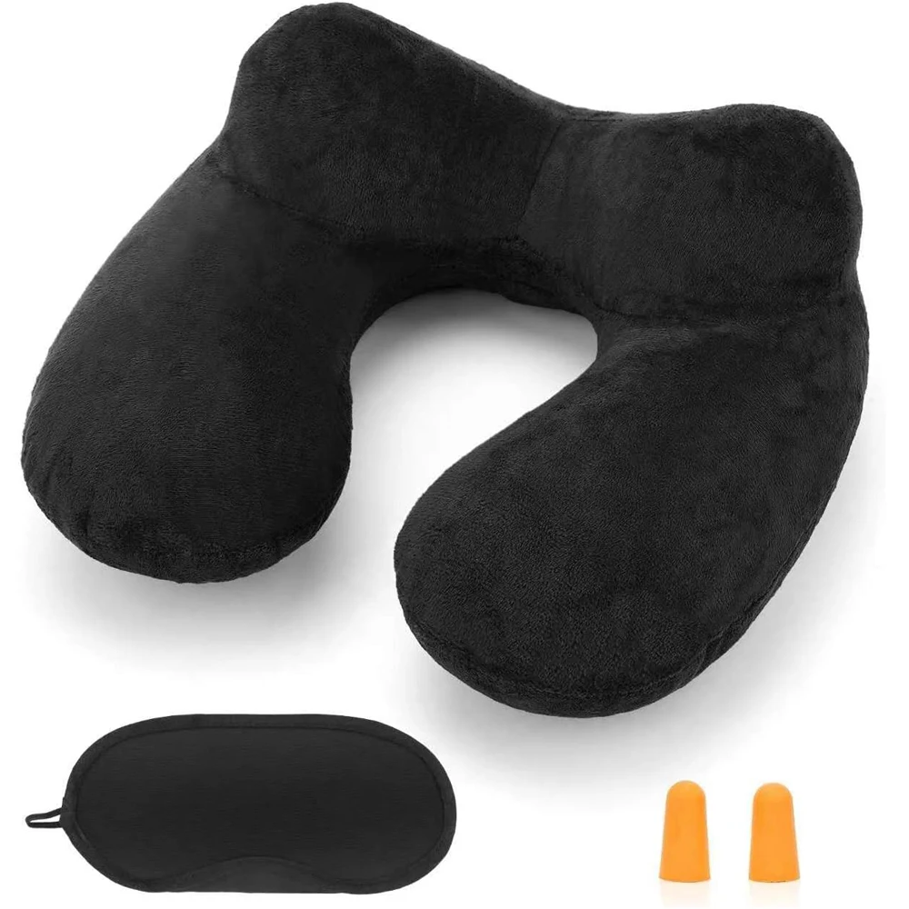 Velvet Travel Neck Pillow - Image 8