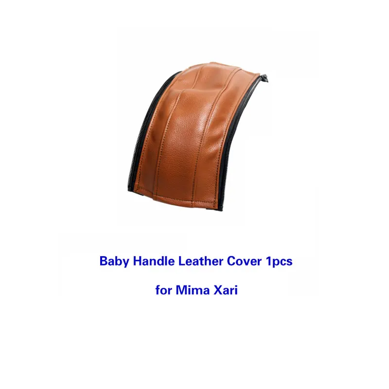 Baby Stroller PU Leather Handle Covers For Mima Xari Pram Bar Sleeve Case Protective Armrest Cover Stroller Accessories - الصورة 15
