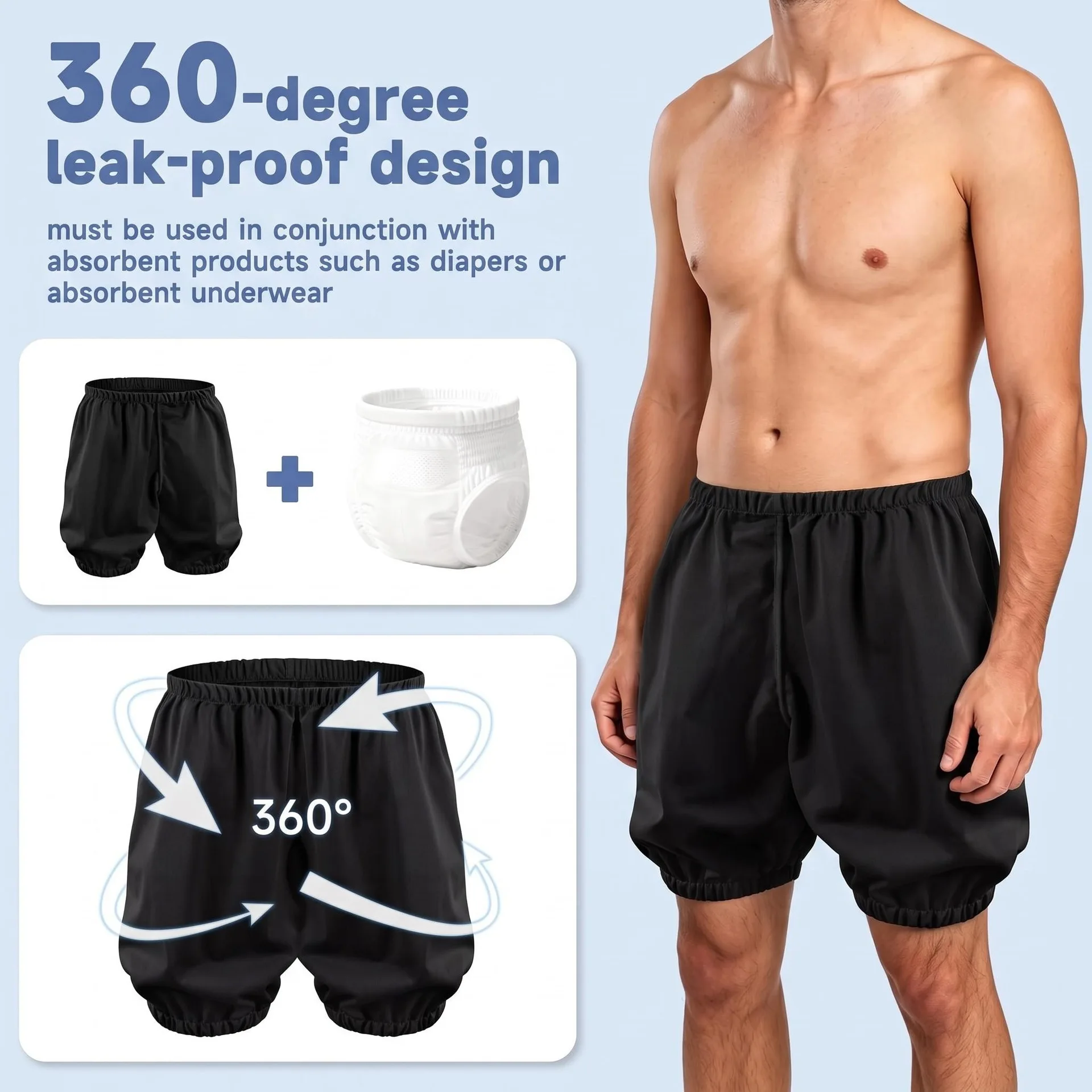 Elderly Care Incontinence Shorts - Image 3