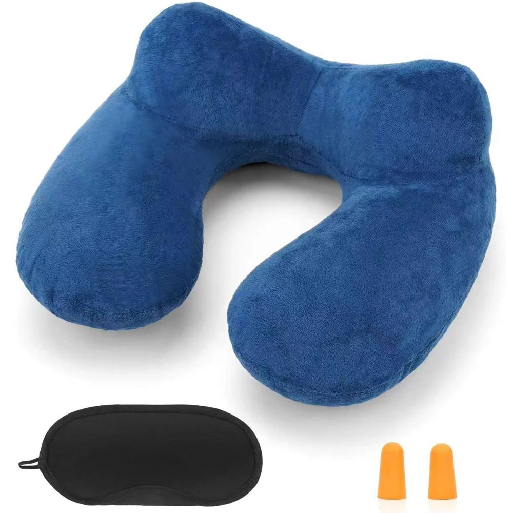 Velvet Travel Neck Pillow - Image 7