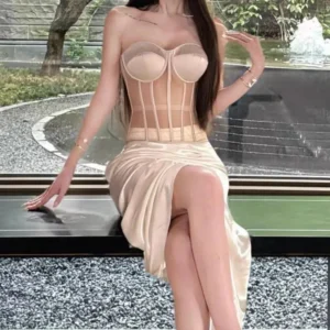 Strapless Bustier Corset