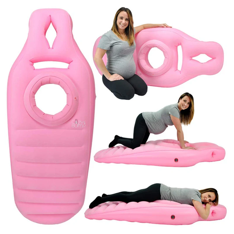Inflatable Pillows Suitable for Pregnant Women, Yoga Mats Specifically Designed for Pregnant Women, Inflatable Mattresses, Maternity Pillows, Body Pillows, Blankets for Sleeping - الصورة 4