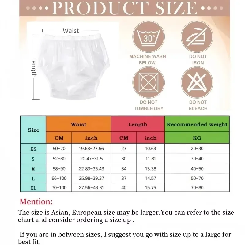 Clear TPU Diaper Pants - Image 3