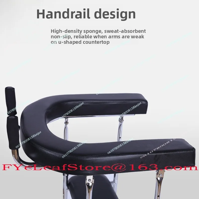 Anti-Slip Walker for Elderly with Adjustable Height & 360° Wheels, Hemiplegia Rehabilitation Training Equipment Stroke Patients - Image 3