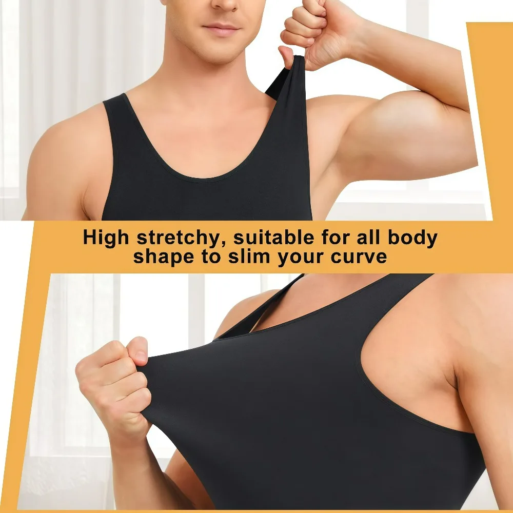 Men's Fitness Compression Tank - Image 5