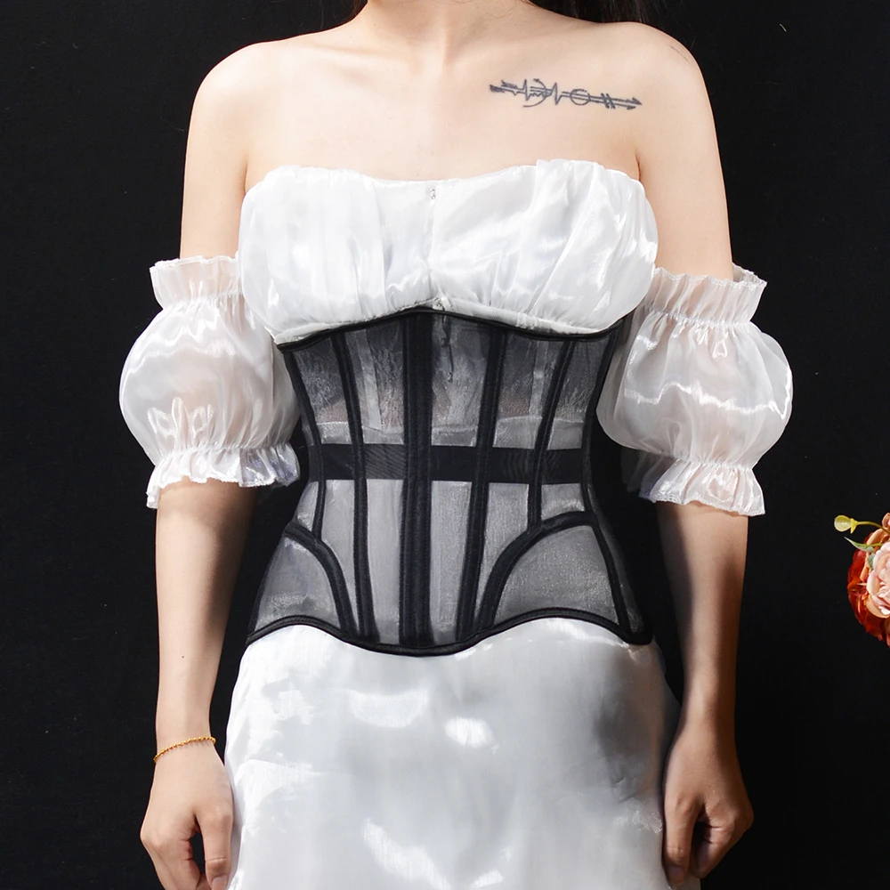 Mesh Underbust Corset - Image 4