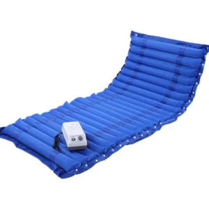 Alternating Pressure Air Mattress, 195x90cm Electric Patient Care Mattress with 22 Air Tubes, Low Noise Pump & Waterproof PVC