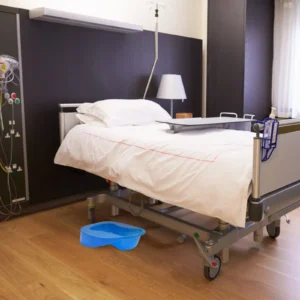 Heavy Duty Plastic Bedpan Thickened Portable Patient Toilet Pan for Elderly Pregnant and Bedridden Adults