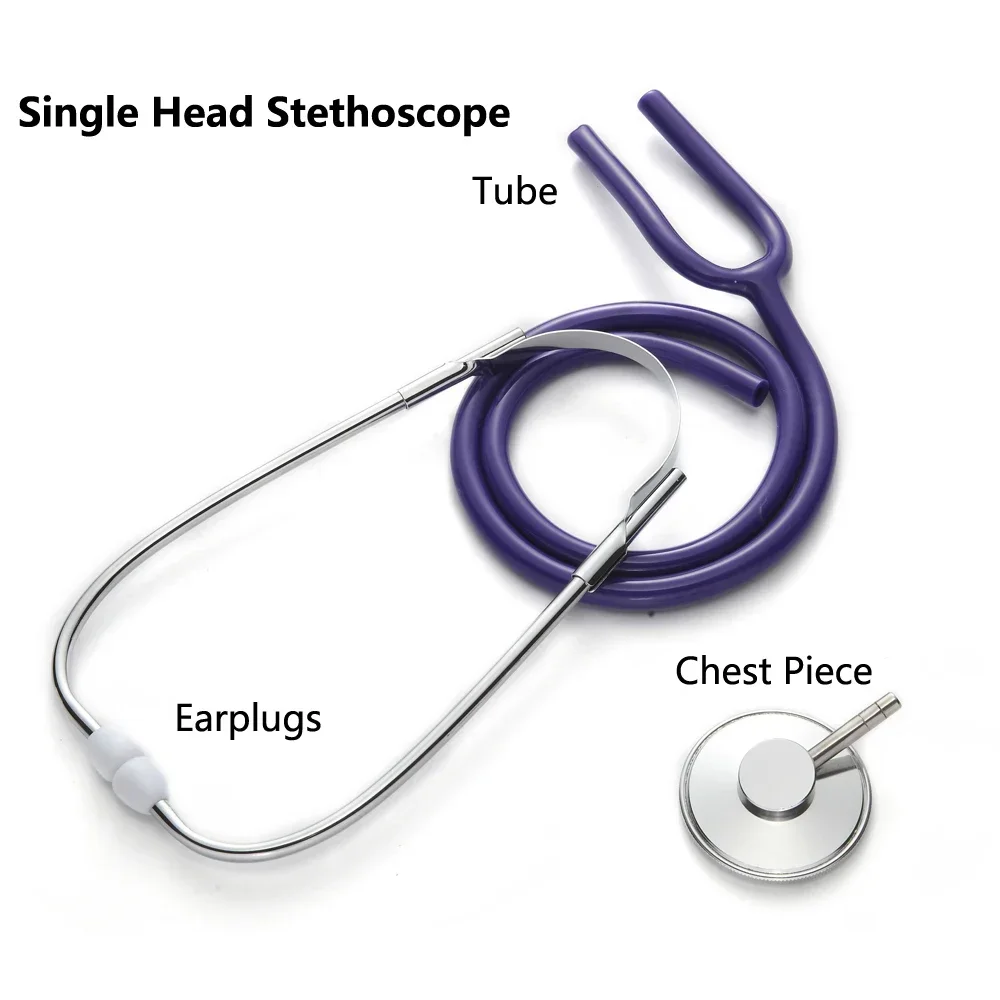 Portable Doctor Stethoscope Professional Medical Equipments Medical Cardiology Stethoscope Medical Devices Student Vet Nurse - Image 5