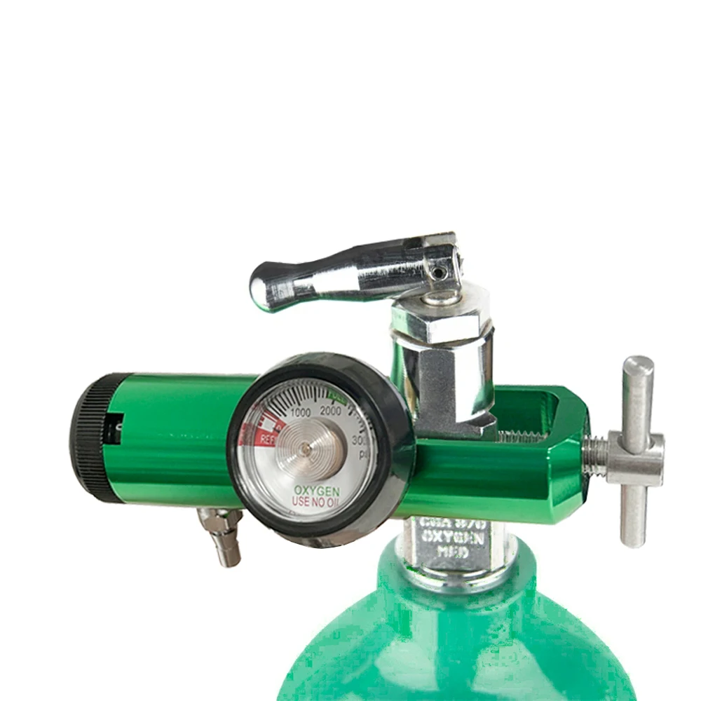 CGA870 Medical Oxygen Regulator 3000PSI Pressure Regulator For Oxygen Cylinder 0-15L - Image 2