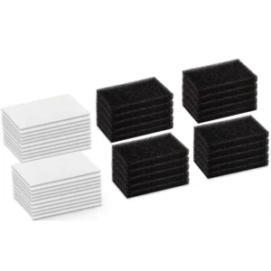 CPAP Filters for Respironics PR System One – 40-Pack Foam & Ultra-Fine Filters (SleepEasy Series)