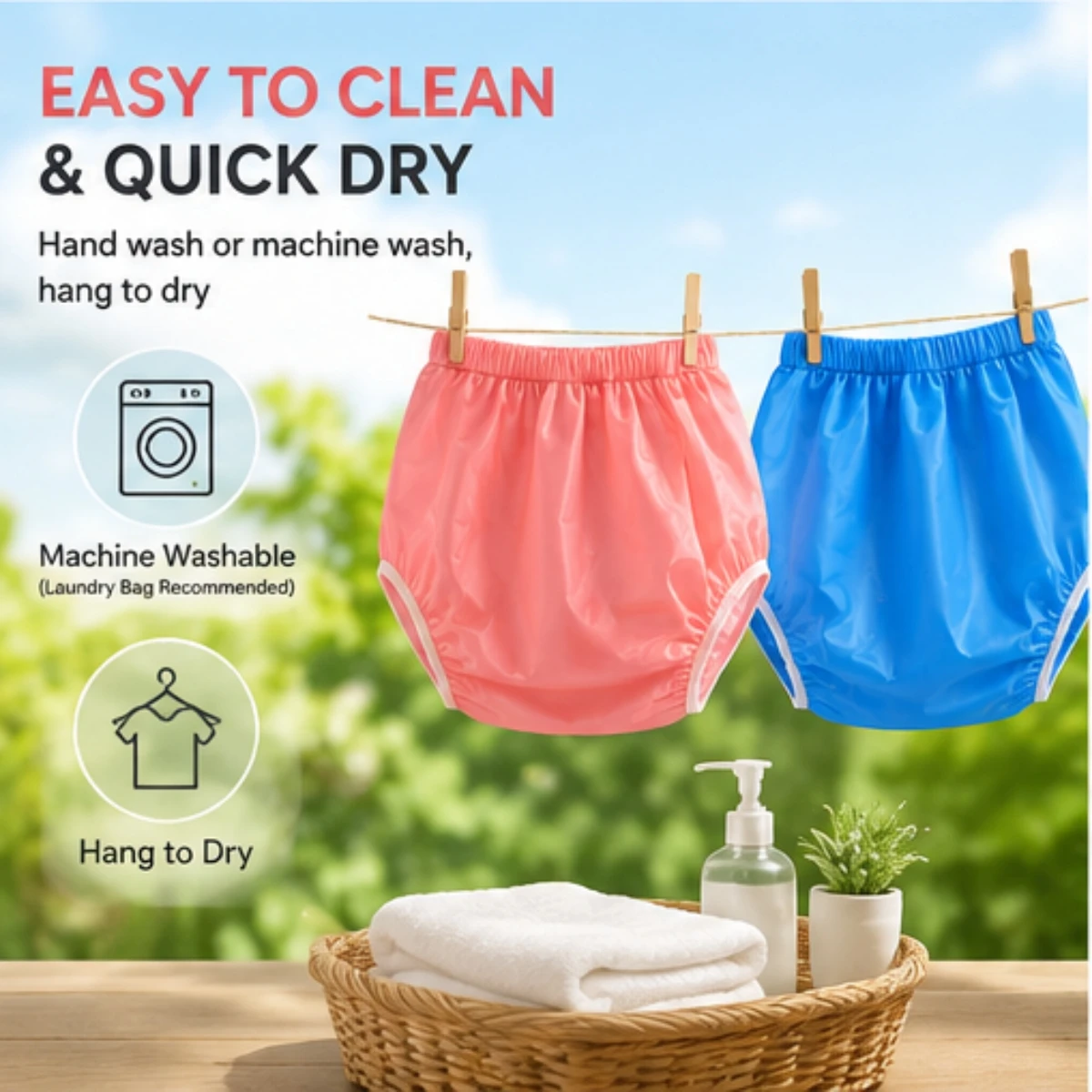 Postpartum Diaper Cover Pants - Image 4