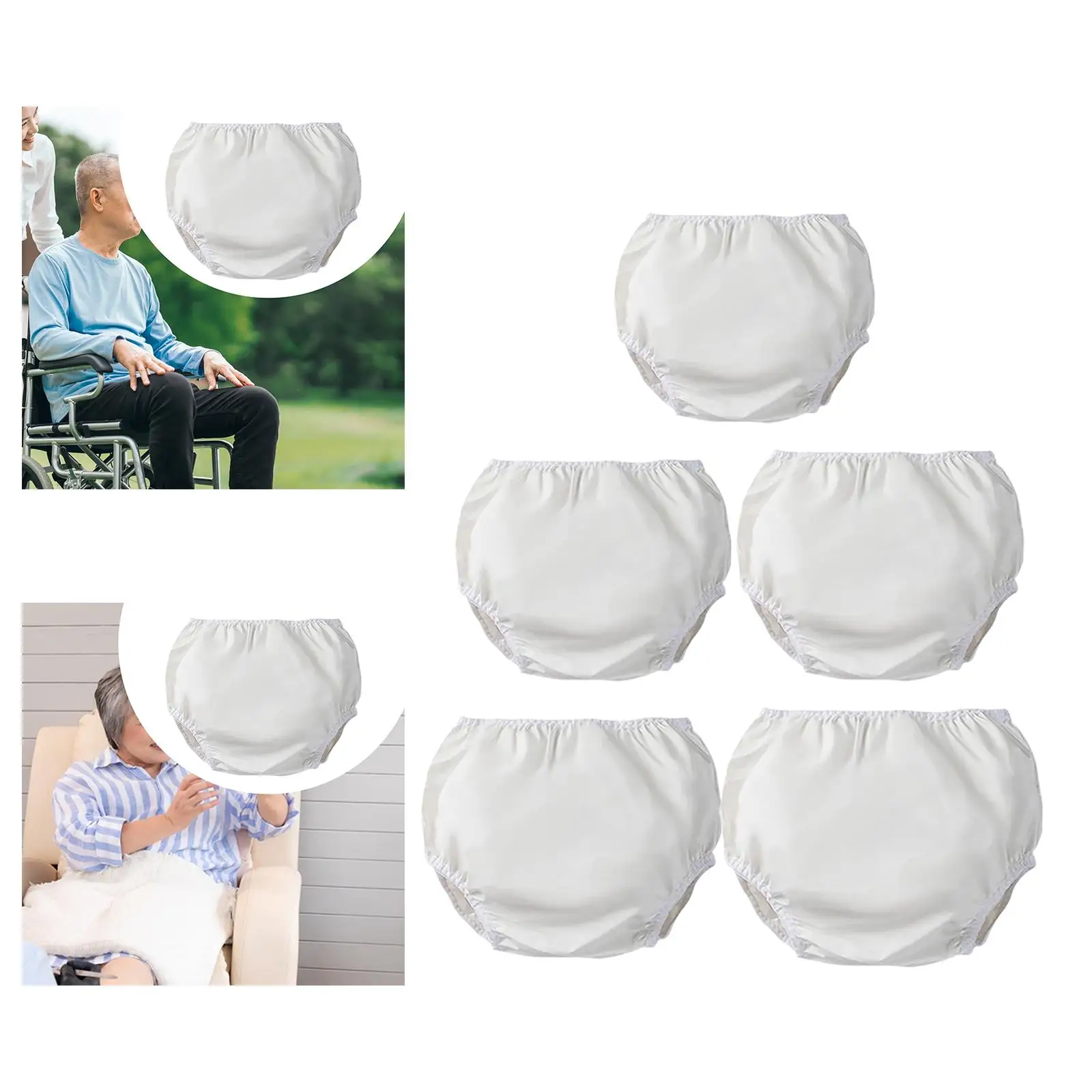 Noiseless Incontinence Cover Pants - Image 5