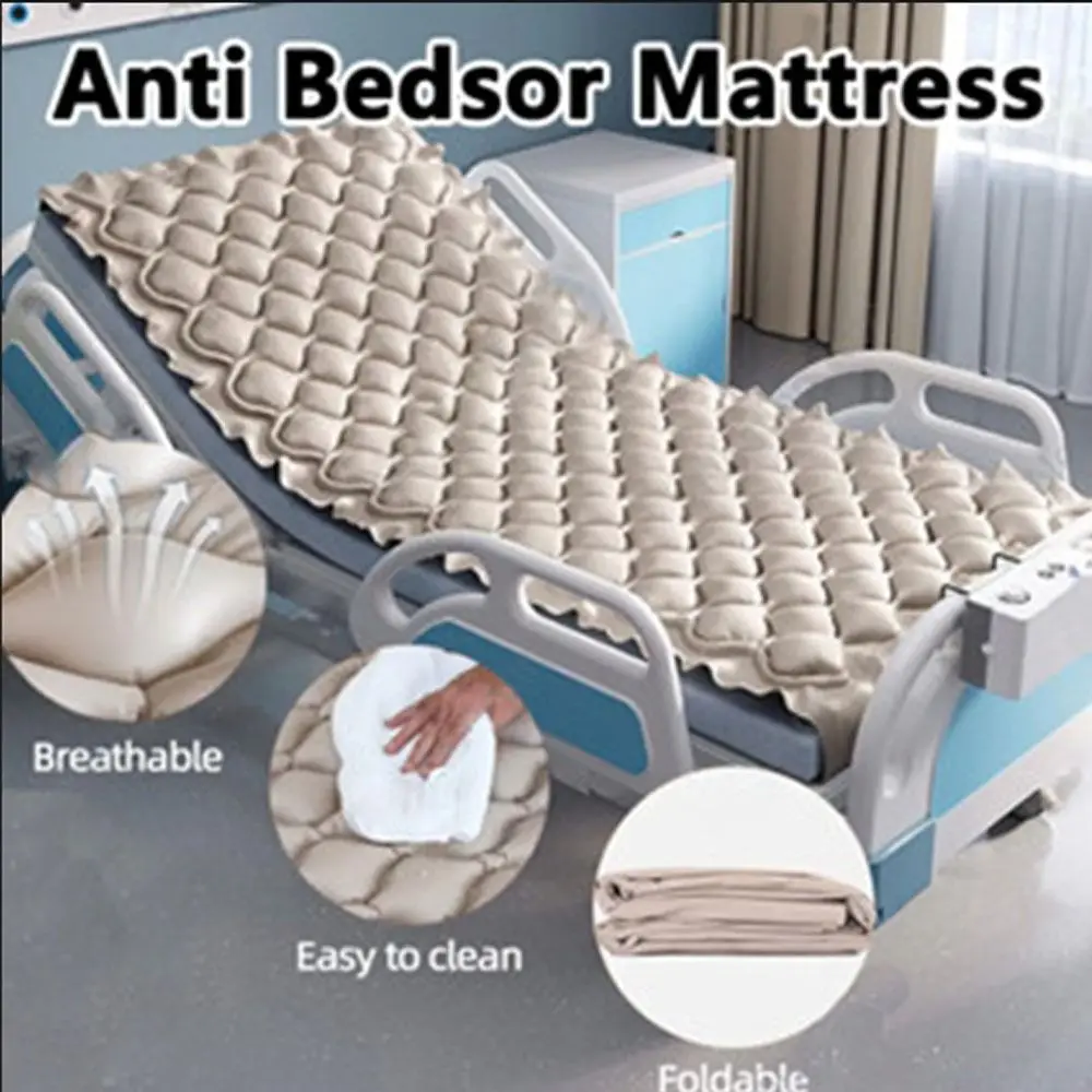 Fortable Anti-Decubitus Mattress Portable Waterproof Bubble Ripple Mattress 130 Individually Heat Sealed Air Bubbles Durable