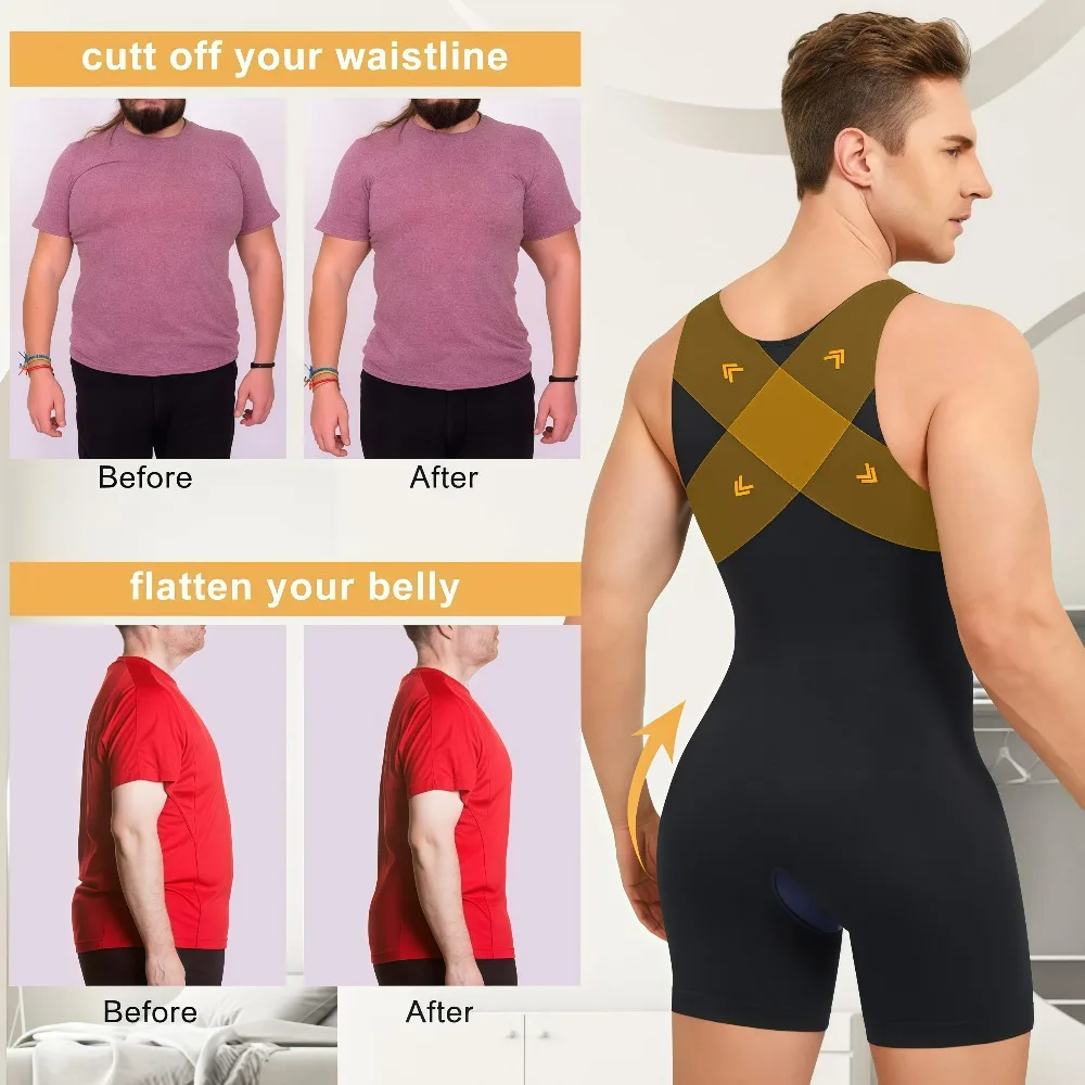Men's Fitness Compression Tank - Image 3