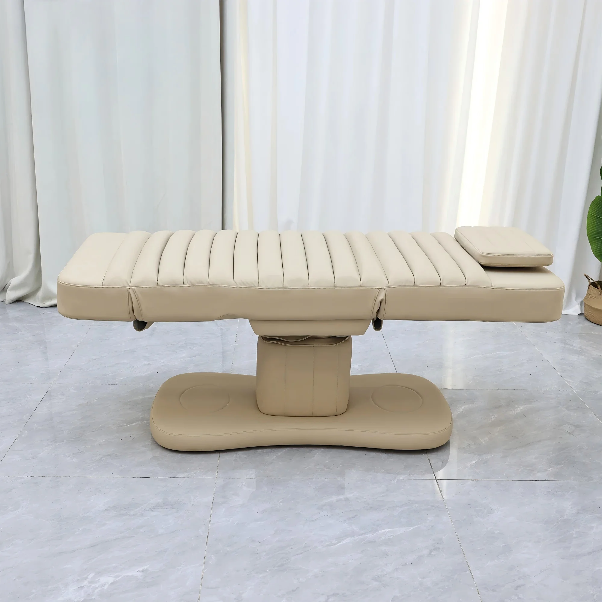 Customizable Color And Led Lighting Massage Bed, 3-Motor Electric Beauty Bed, Suitable For Eyelash Treatments - الصورة 5