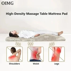 Premium Lash Bed Foam Topper, High-Density Massage Table Mattress Pad, Ergonomic Contoured Cushion for Beauty Salon Spa