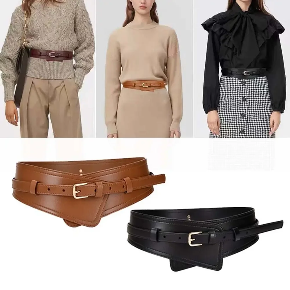 Wide Fashion Waist Belt - Image 2