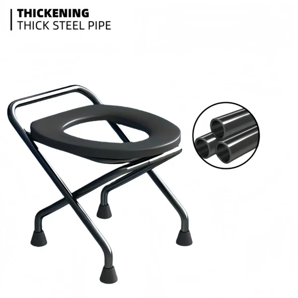 Folding O Toilet