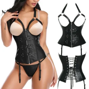 Buckle Front Bustier Corset