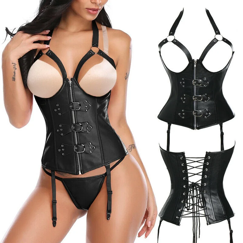 Buckle Front Bustier Corset